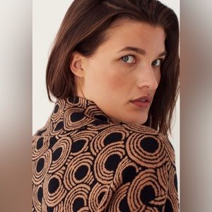 Maeve Mock Neck Sweater